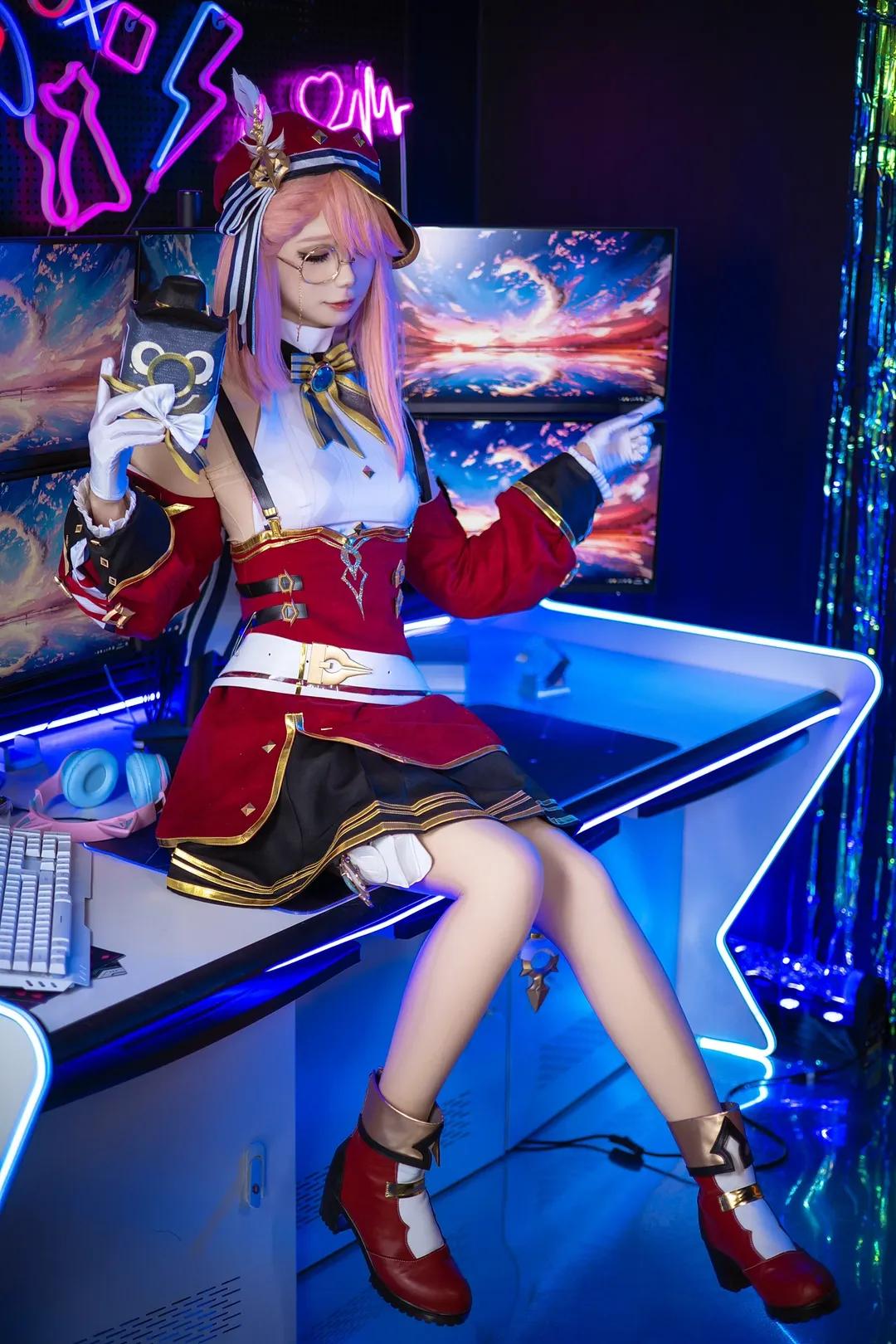 原神, コスプレ, シャルロット コスプレ, HoYoLAB, 女性コスプレイヤー - 1枚目