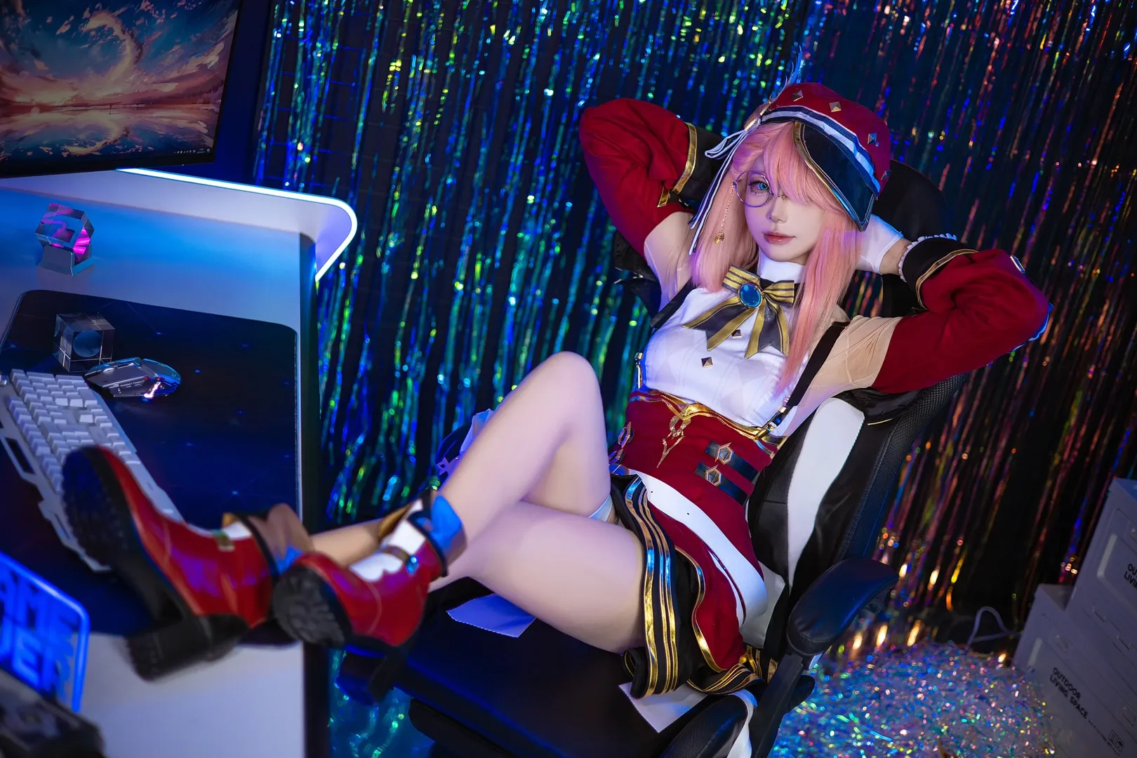 原神, コスプレ, シャルロット コスプレ, HoYoLAB, 女性コスプレイヤー - 2枚目