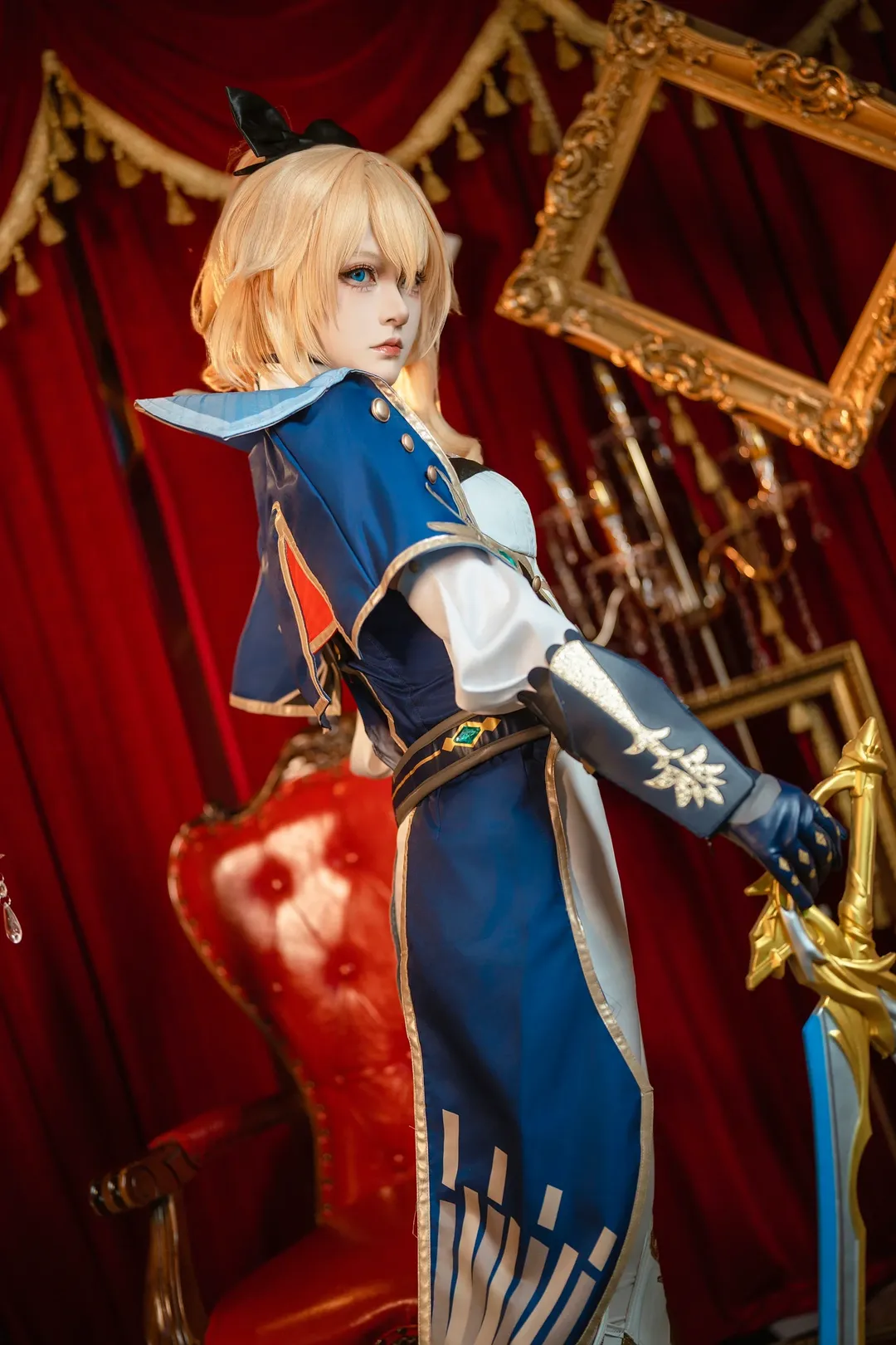 原神, cosplay摄影, 二次元装扮, 原神cosplay, 琴cos - 第1张
