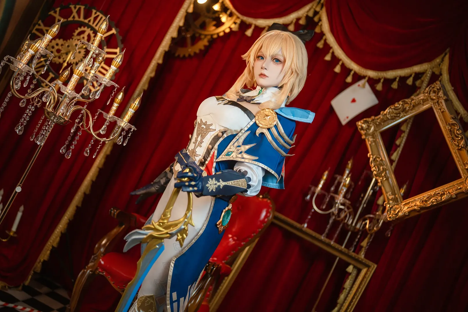 原神, cosplay摄影, 二次元装扮, 原神cosplay, 琴cos - 第2张