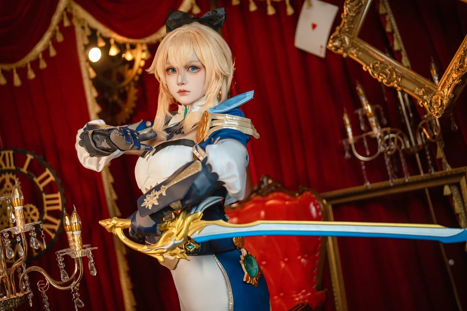 原神, cosplay摄影, 二次元装扮, 原神cosplay, 琴cos - 第3张