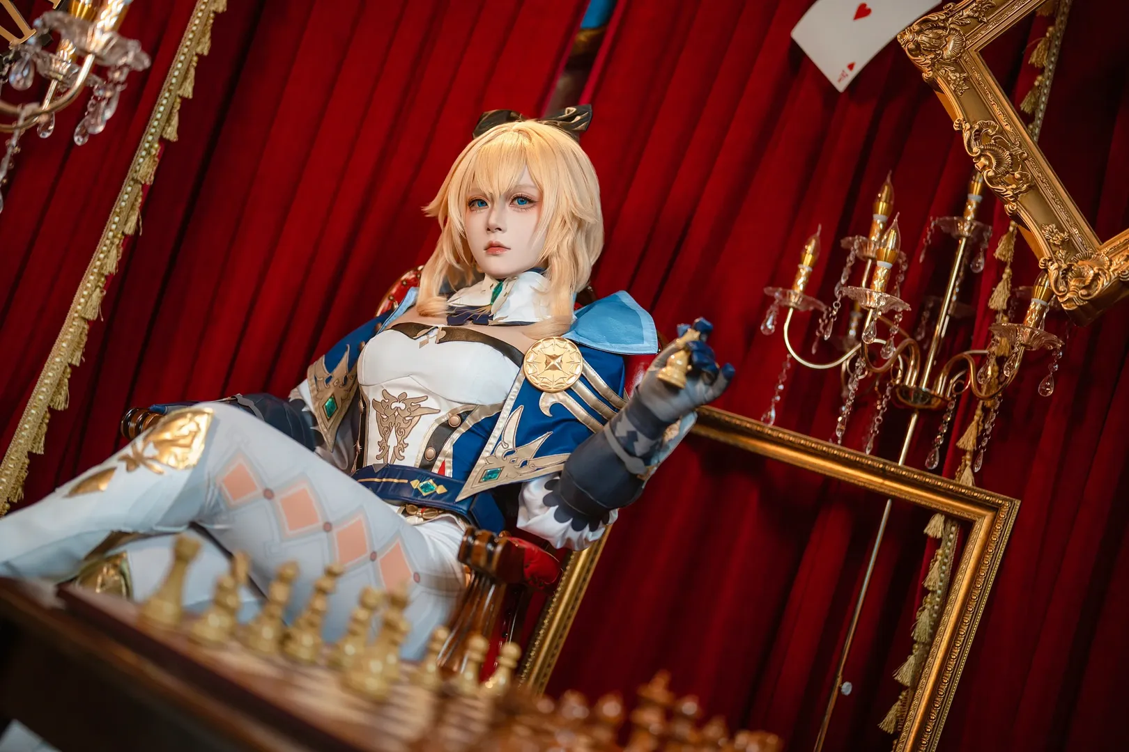 原神, cosplay摄影, 二次元装扮, 原神cosplay, 琴cos