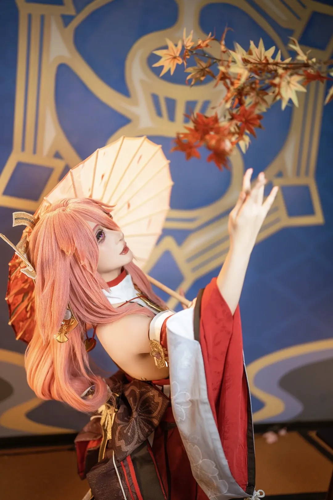 原神, 八重神子cos, Cosplay分享, 和风写真, 二次元Coser - 第4张