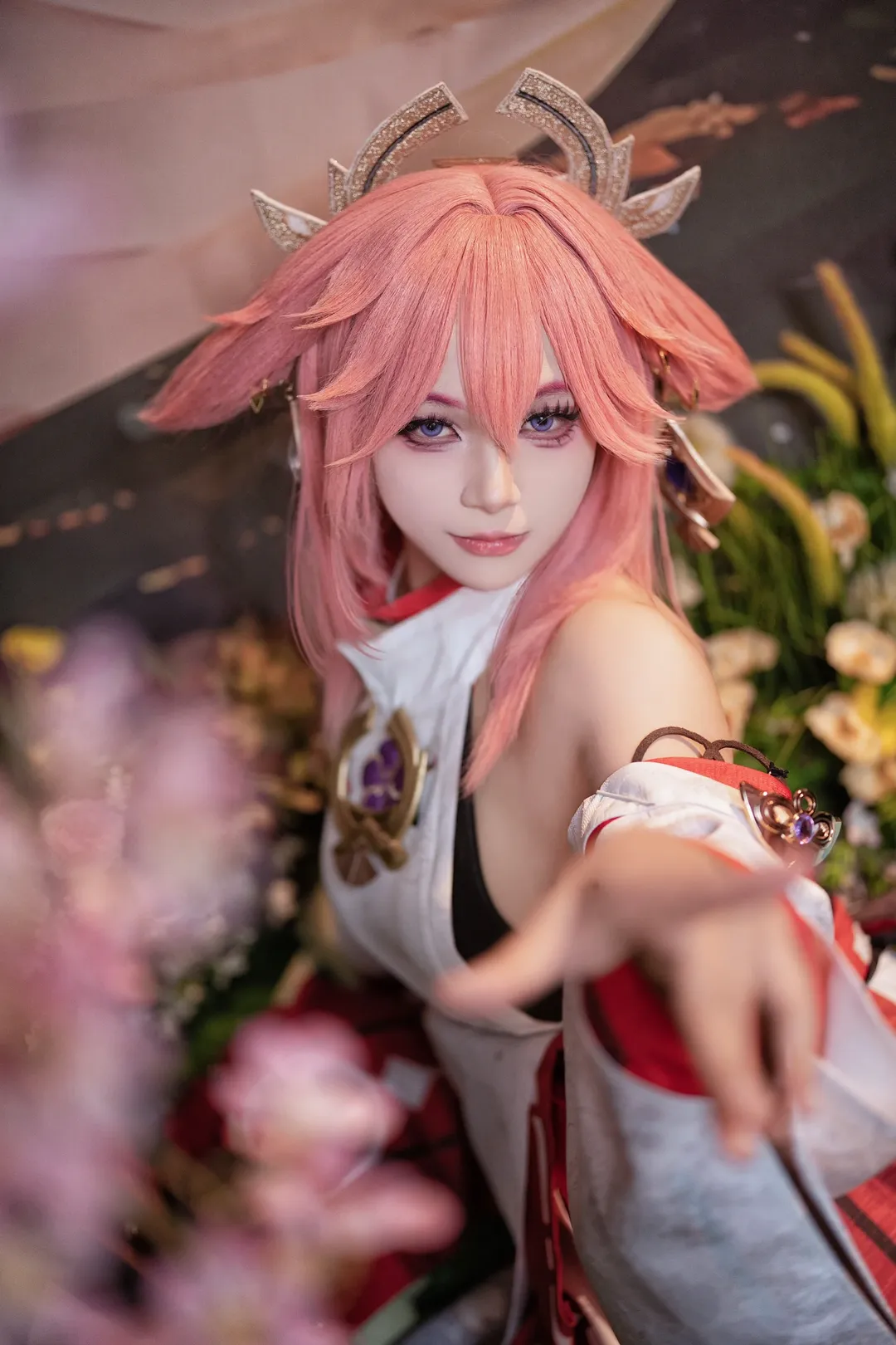原神, 八重神子cos, Cosplay分享, 和风写真, 二次元Coser - 第6张