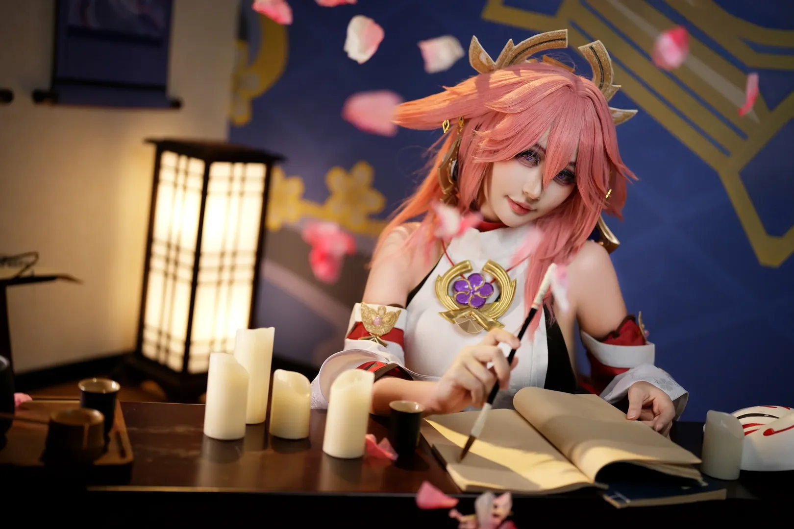 原神, 八重神子cos, Cosplay分享, 和风写真, 二次元Coser - 第7张