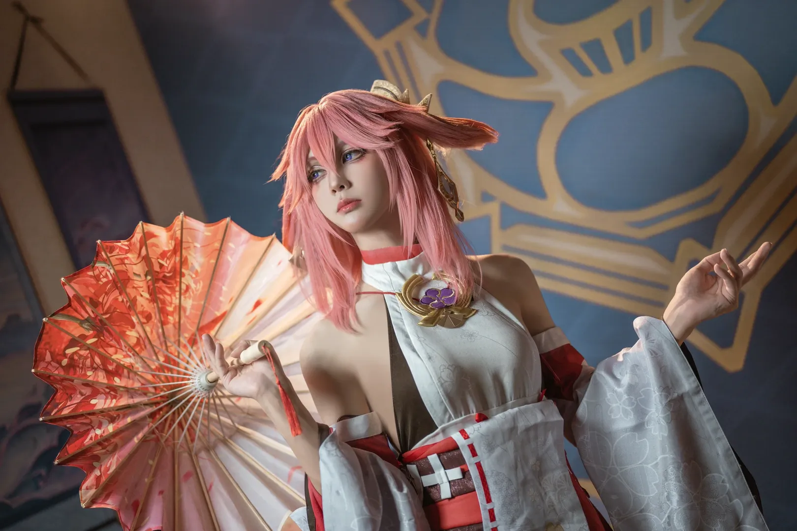 原神, 八重神子cos, Cosplay分享, 和风写真, 二次元Coser - 第8张