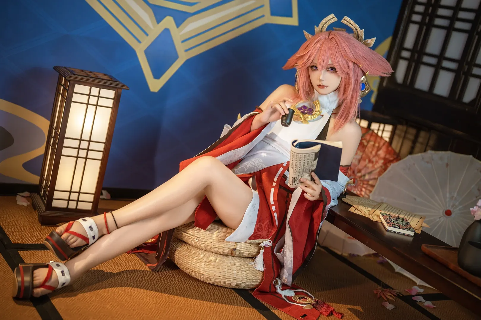 原神, 八重神子cos, Cosplay分享, 和风写真, 二次元Coser - 第9张