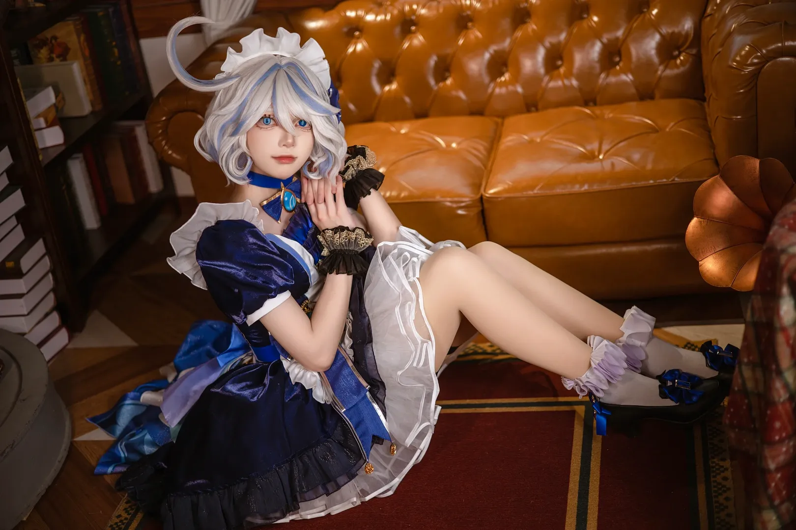 原神, cosplay, 芙宁娜cos, 女仆装, 原神cos - 第2张