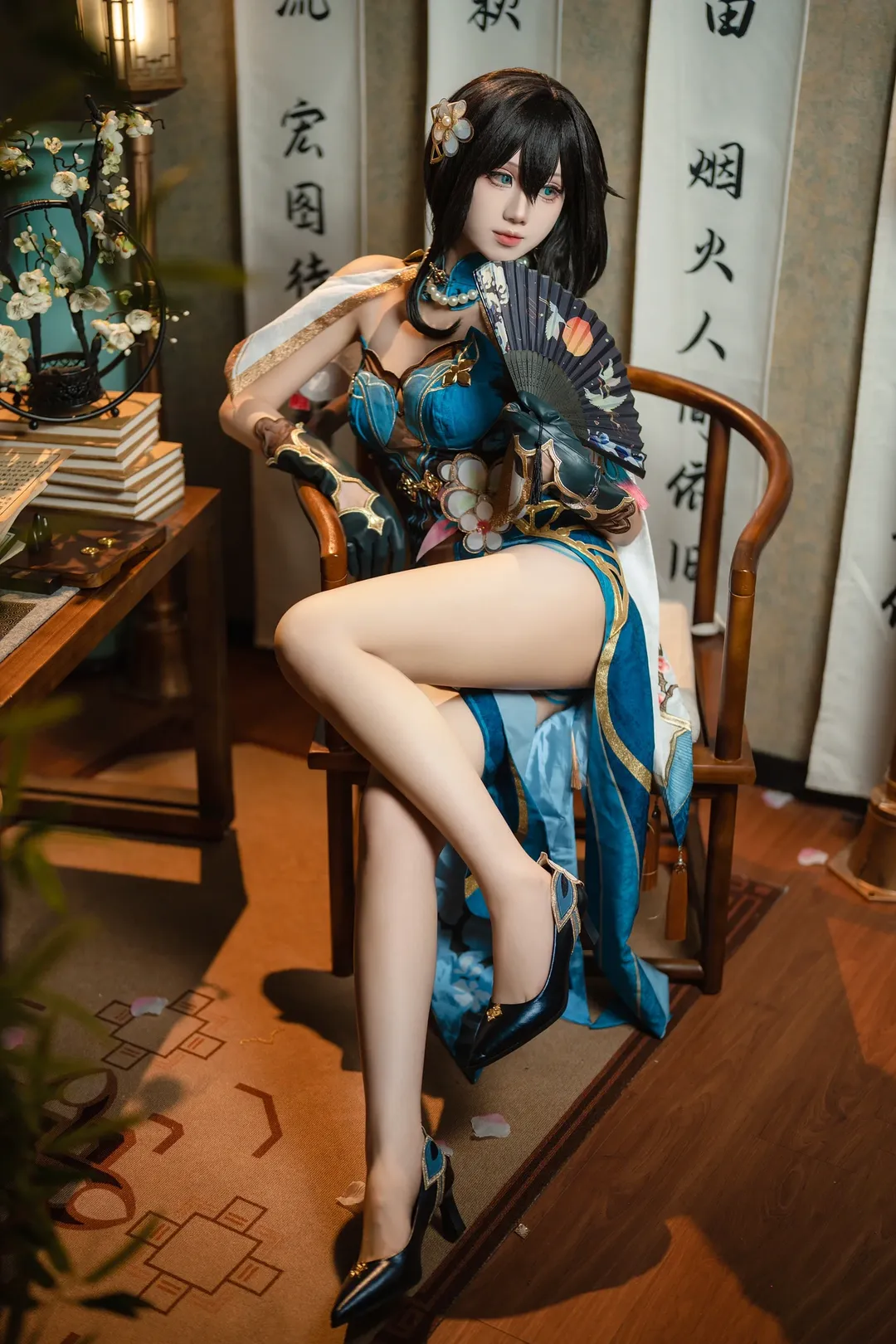 高质量cos, 崩坏星穹铁道, 国风cosplay, 国风美学, 阮•梅cos - 第1张