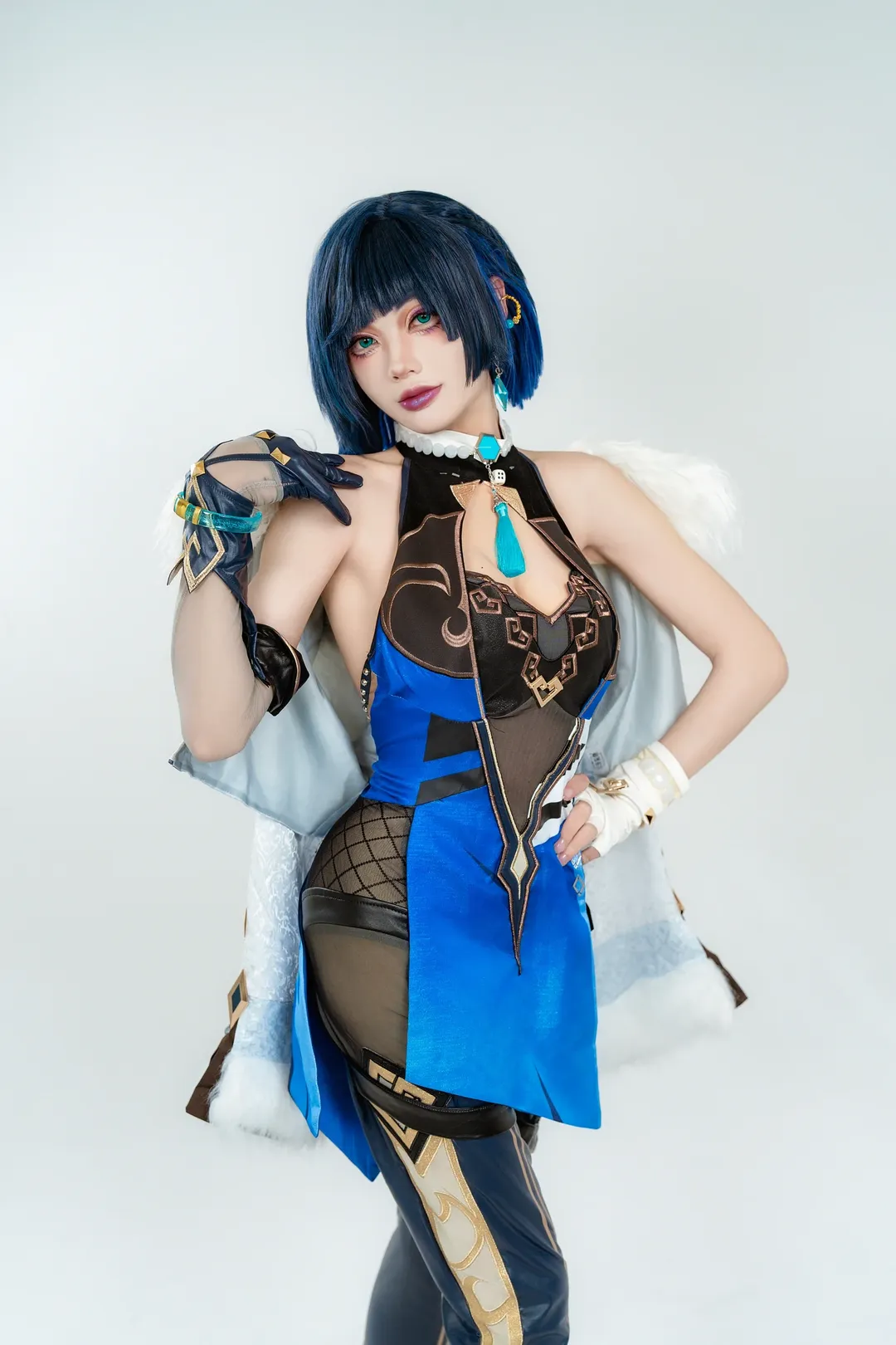 Genshin Impact, cosplay, Yelan cosplay, HoYo Wonderful House, Kinuhata - Image 1