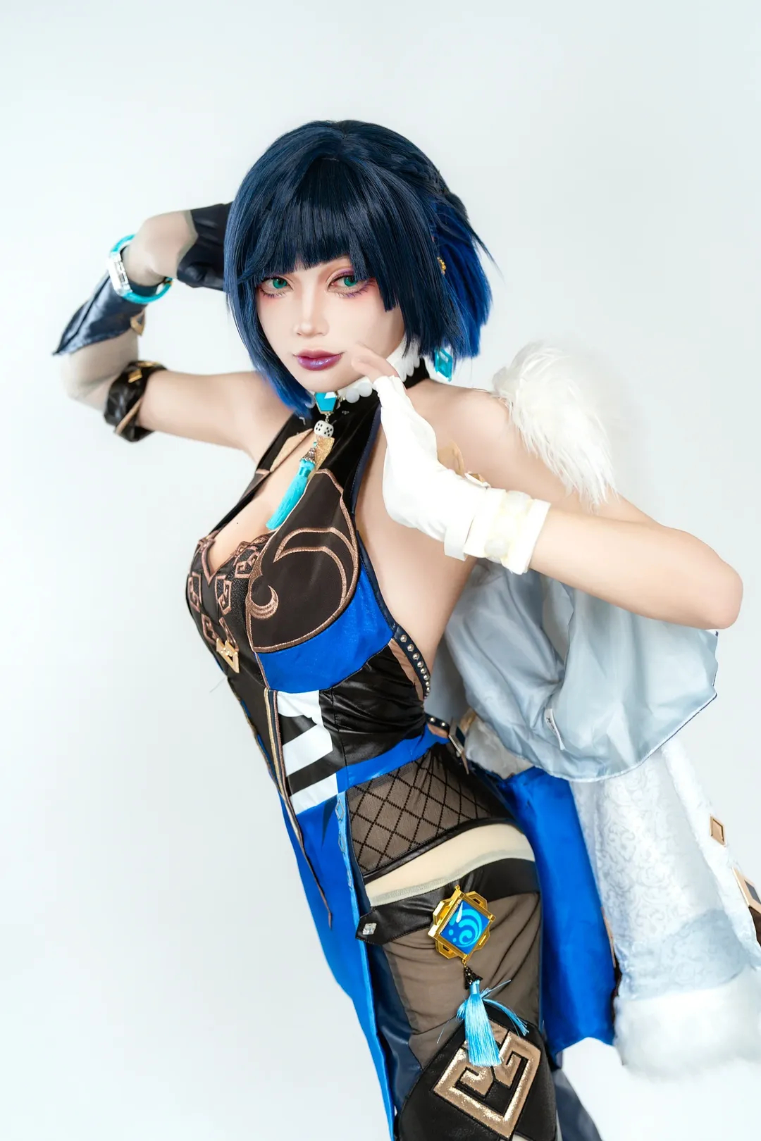 Genshin Impact, cosplay, Yelan cosplay, HoYo Wonderful House, Kinuhata - Image 2