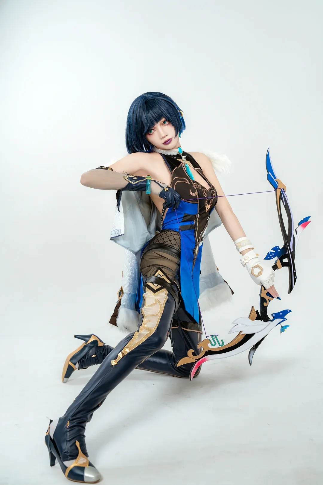 Genshin Impact, cosplay, Yelan cosplay, HoYo Wonderful House, Kinuhata - Image 3
