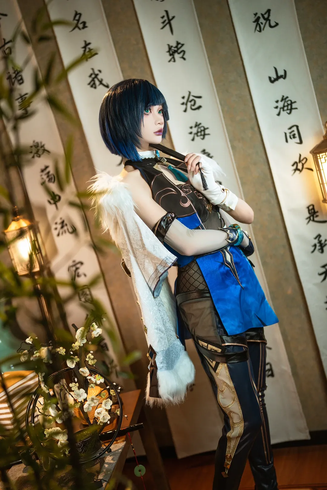 Genshin Impact, cosplay, Yelan cosplay, HoYo Wonderful House, Kinuhata - Image 5