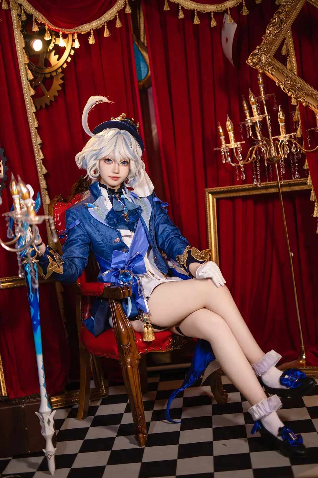 原神, cosplay, 二次元摄影, 芙宁娜cos, 原神cos