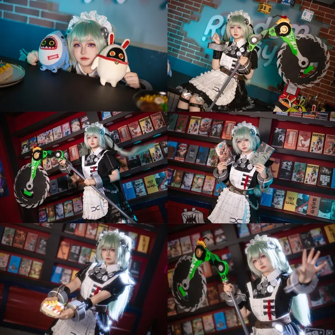 ゼンレスゾーンゼロ, メイド服, ホヨワンダフルハウス, カリン コスプレ, コスプレ小道具 - 3枚目