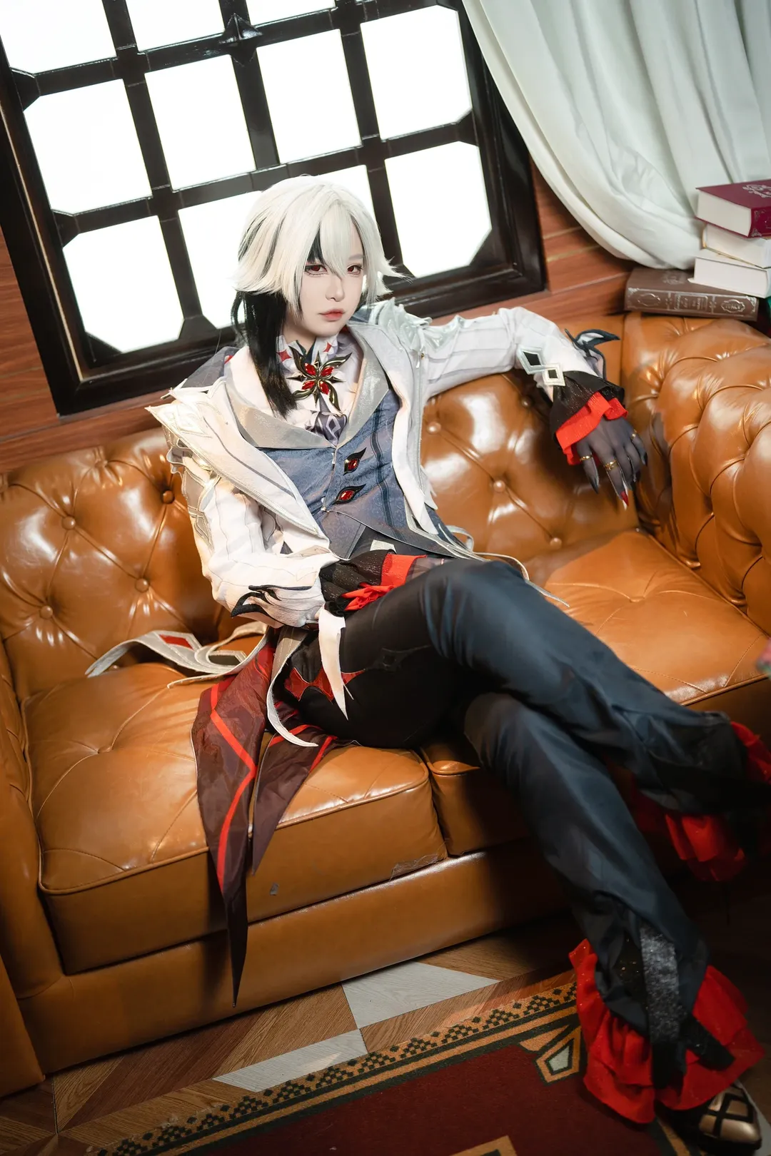 原神, 原神コスプレ, コスプレ撮影, ホヨワンダフルハウス, アルレッキーノ コスプレ