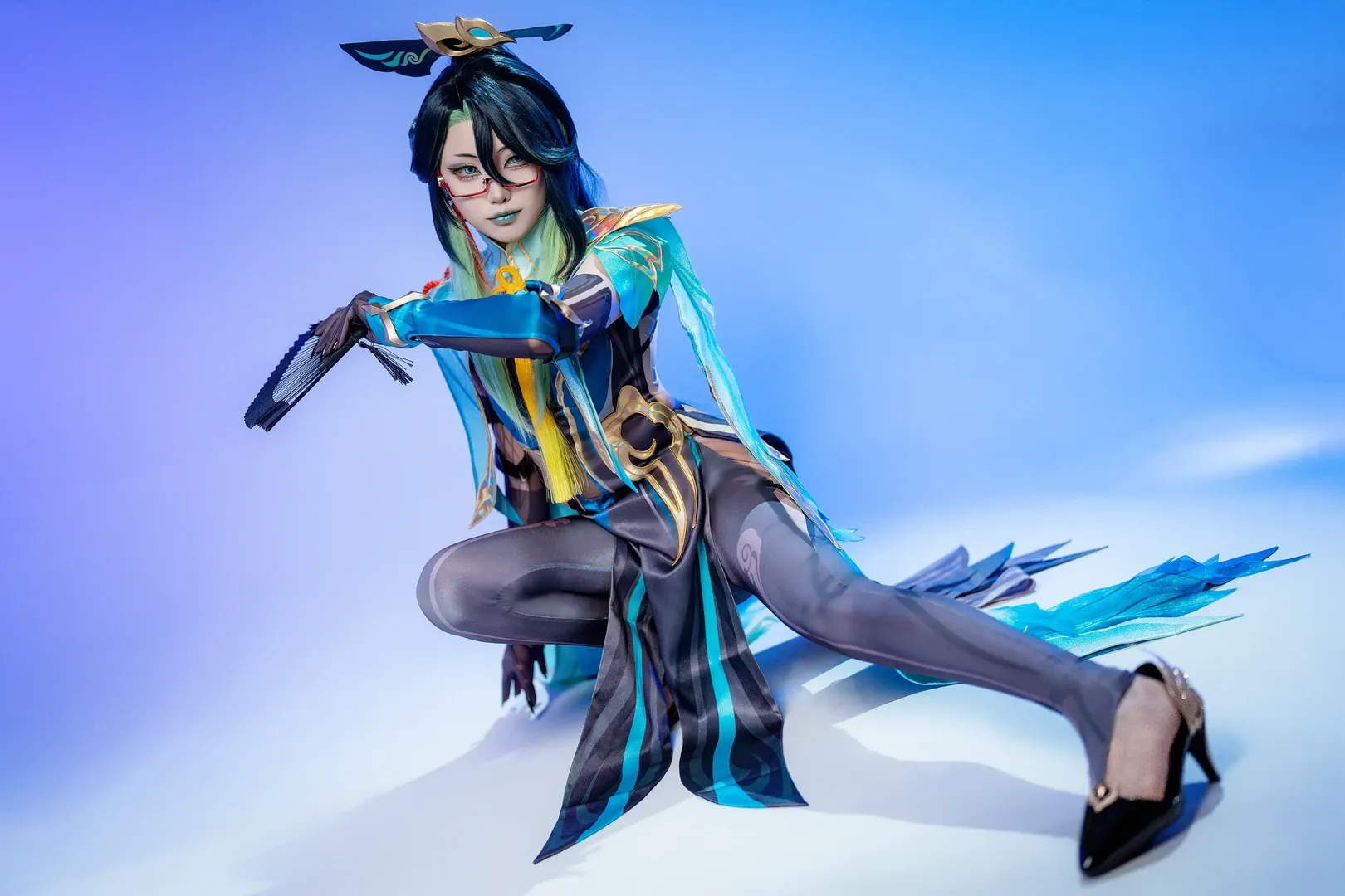 原神, 原神cos, cosplay摄影, 国风妆造, 闲云cos - 第4张