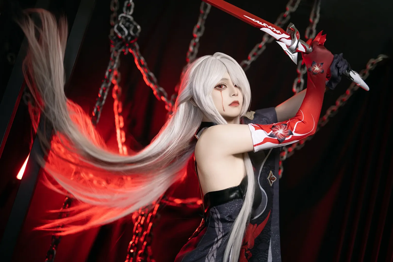 崩壊：スターレイル, コスプレ写真, コスプレ撮影, アニメコスプレ, 白黄泉コスプレ - 1枚目