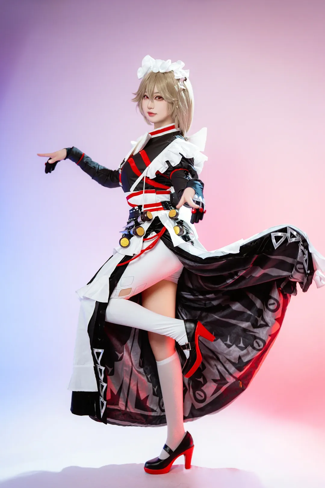 绝区零, cosplay, 二次元摄影, 女仆装, 丽娜cos - 第1张