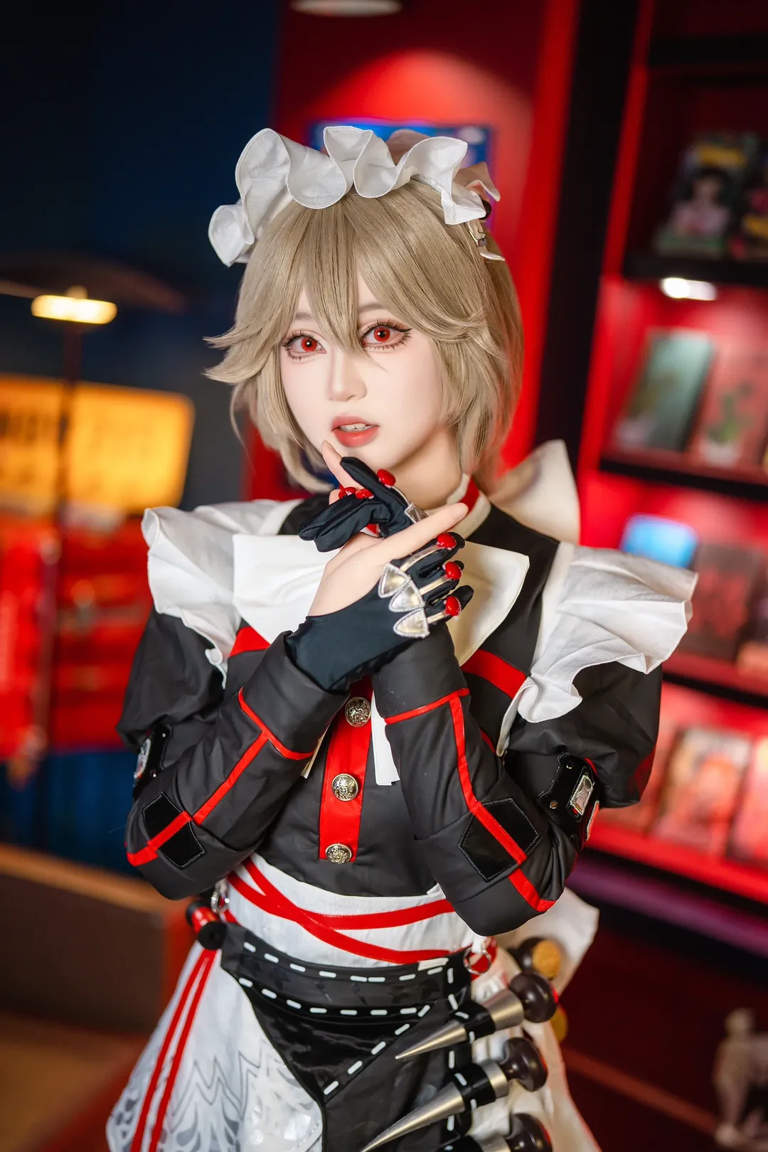 绝区零, cosplay, 二次元摄影, 女仆装, 丽娜cos - 第2张