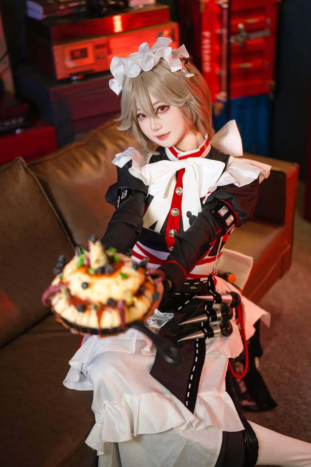 绝区零, cosplay, 二次元摄影, 女仆装, 丽娜cos - 第3张