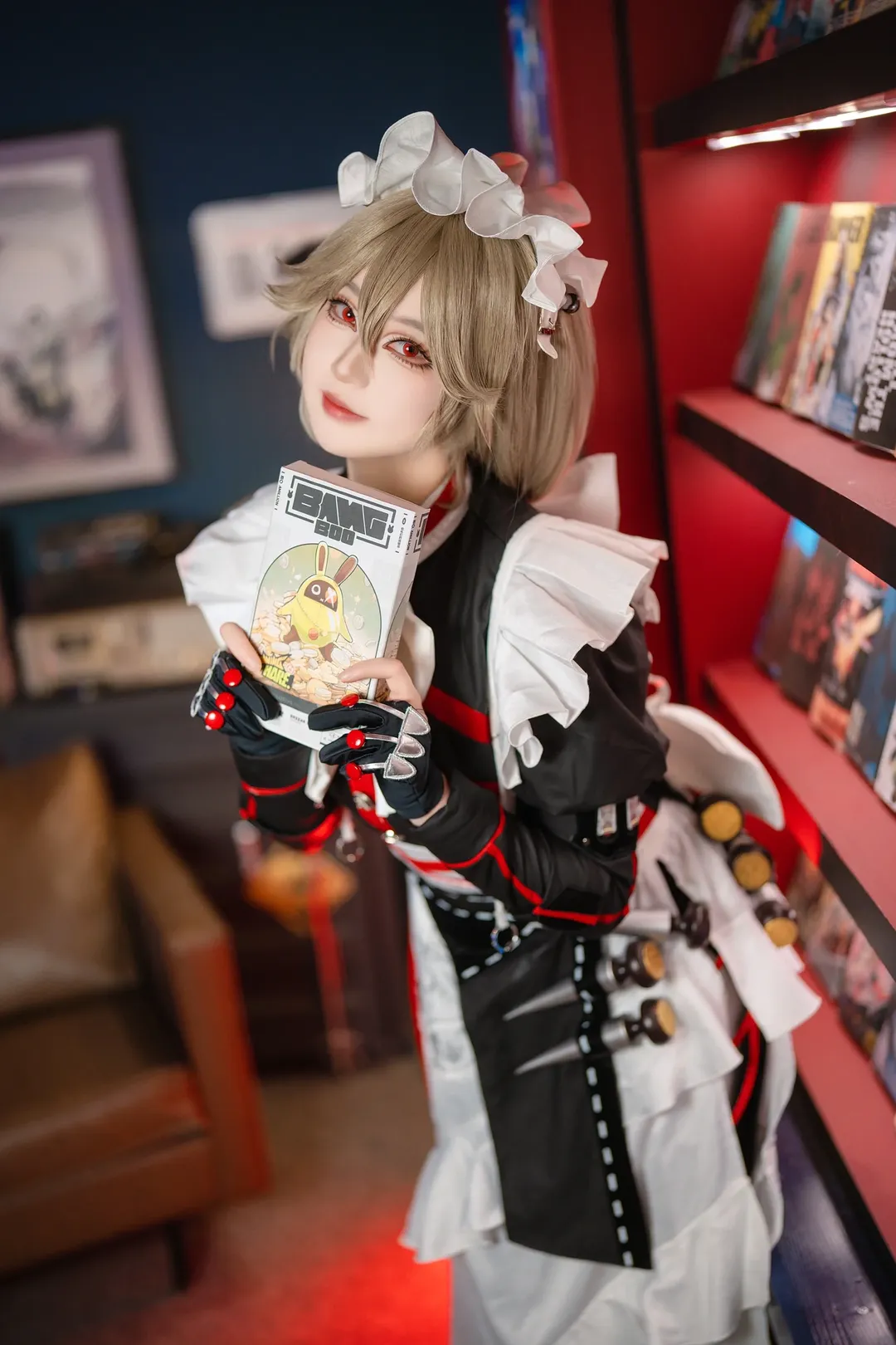 绝区零, cosplay, 二次元摄影, 女仆装, 丽娜cos - 第4张