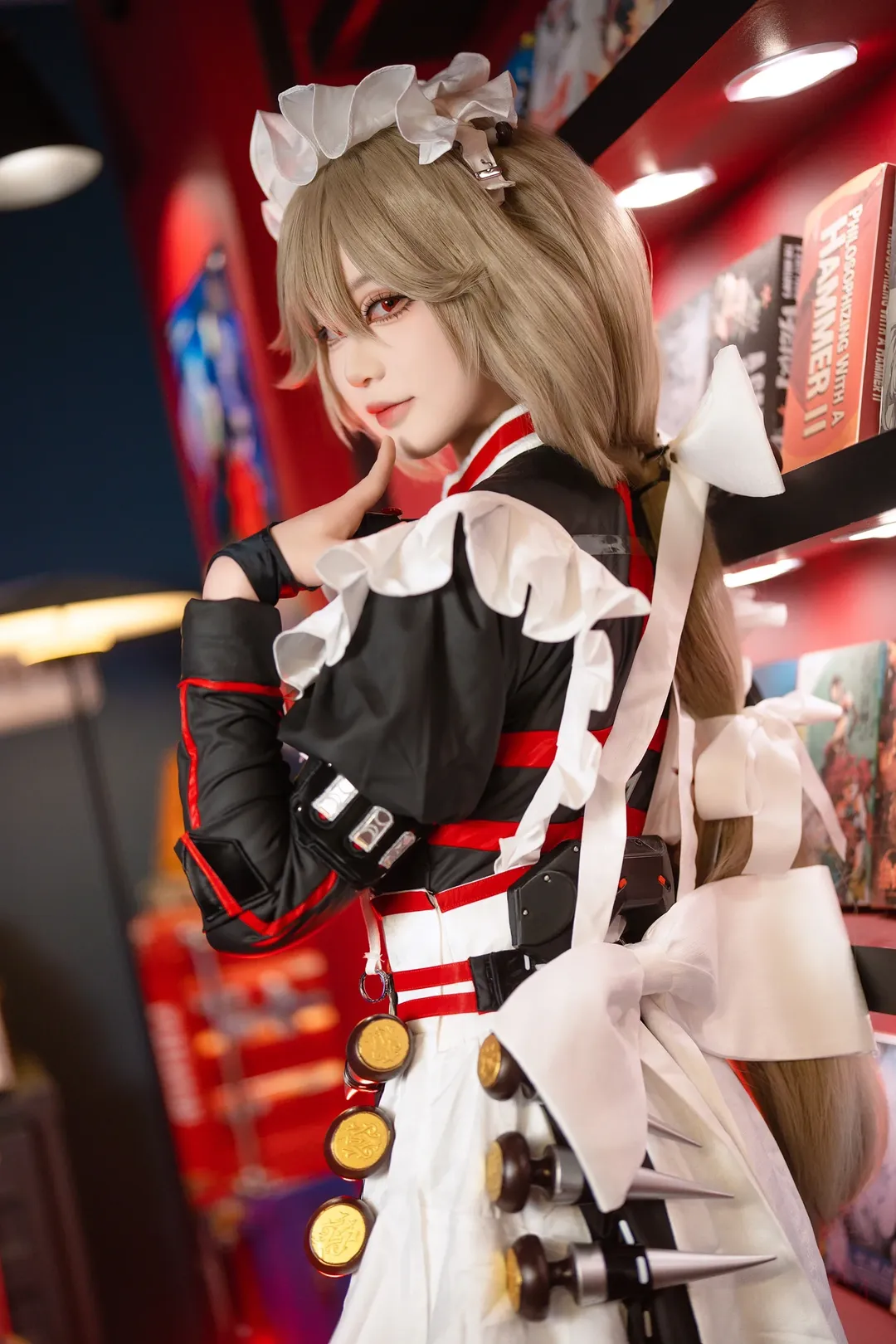 绝区零, cosplay, 二次元摄影, 女仆装, 丽娜cos - 第6张