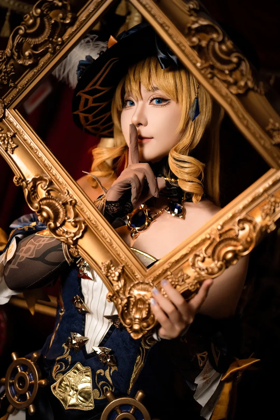 原神, cos正片, 娜維婭cos, 原神cosplay, 蒸汽朋克風格