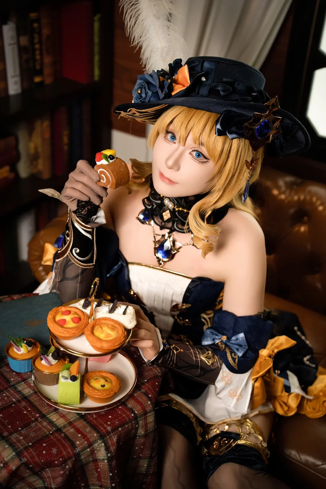 原神, cos正片, 娜维娅cos, 原神cosplay, 蒸汽朋克风格 - 第3张