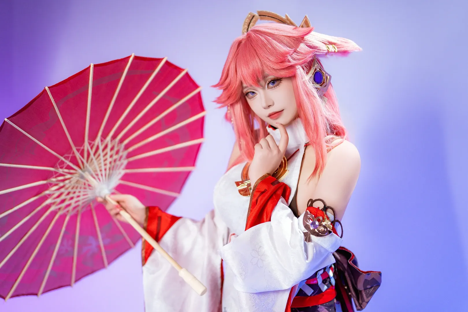 原神, コスプレ, 八重神子 コスプレ, 原神コスプレ, ホヨワンダフルハウス