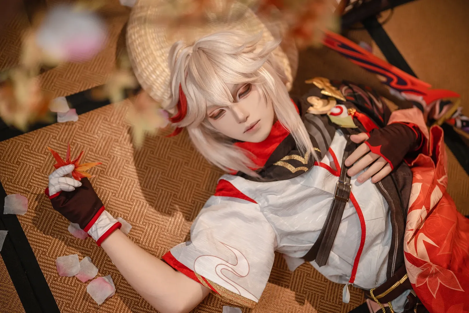 ロールプレイ, 原神, 和風撮影, コスプレイベント写真, 楓原万葉コスプレ