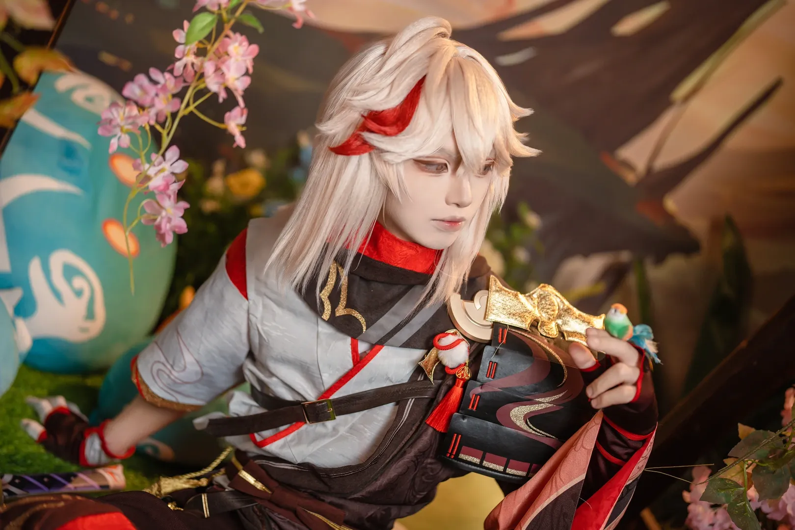 角色扮演, 原神, 和风摄影, cosplay场照, 枫原万叶cos - 第3张
