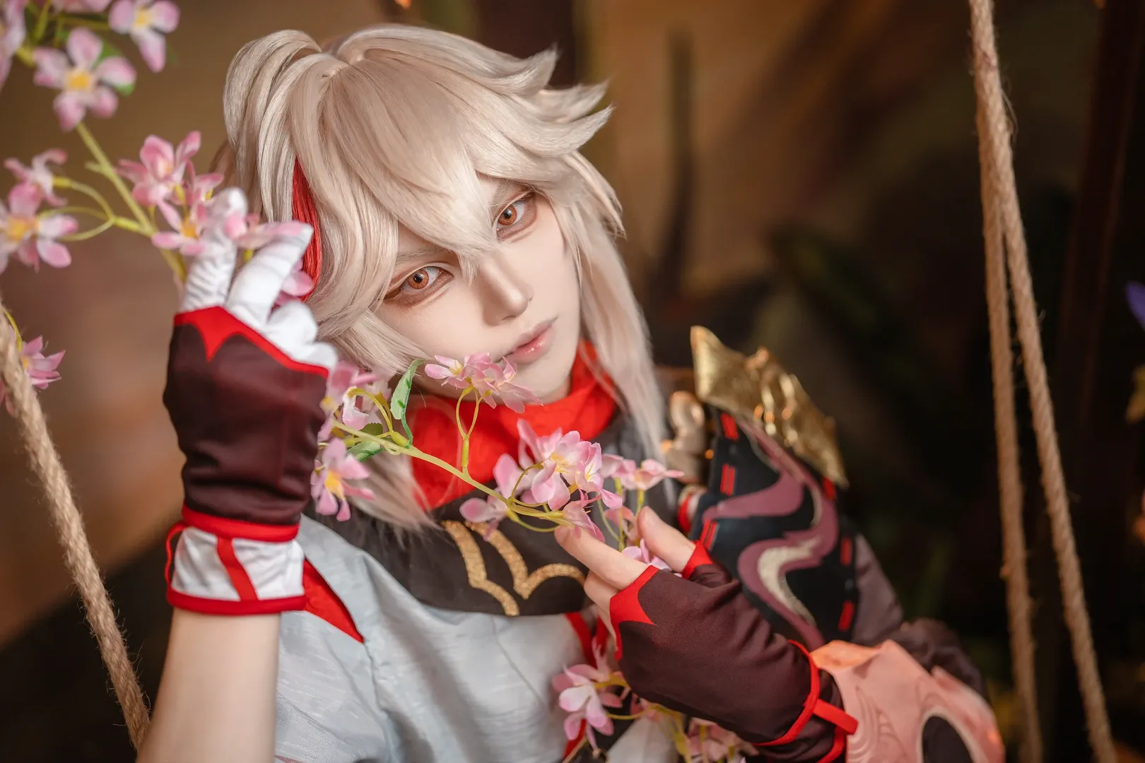 角色扮演, 原神, 和风摄影, cosplay场照, 枫原万叶cos - 第4张