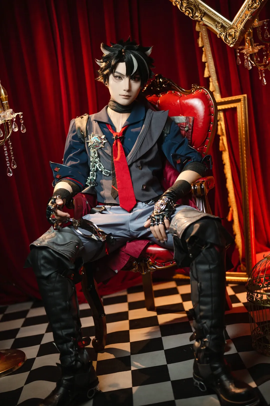 原神, cosplay摄影, 游戏角色扮演, 氛围感拍摄, 莱欧斯利cos - 第3张