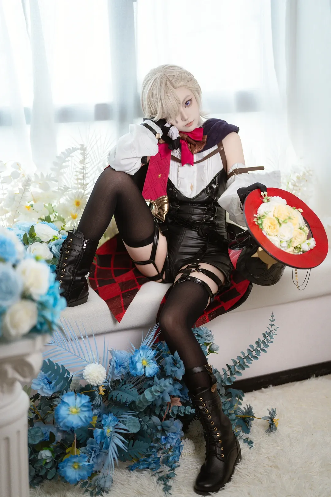 原神, cosplay摄影, 马戏团风格, 林尼cos, 魔术师造型 - 第4张