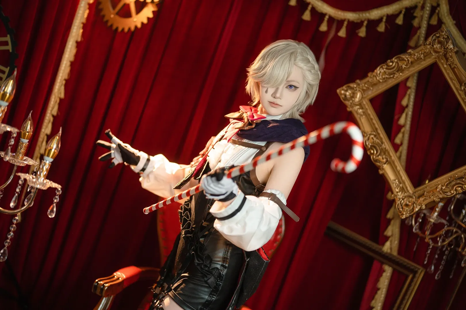 原神, cosplay摄影, 马戏团风格, 林尼cos, 魔术师造型 - 第6张