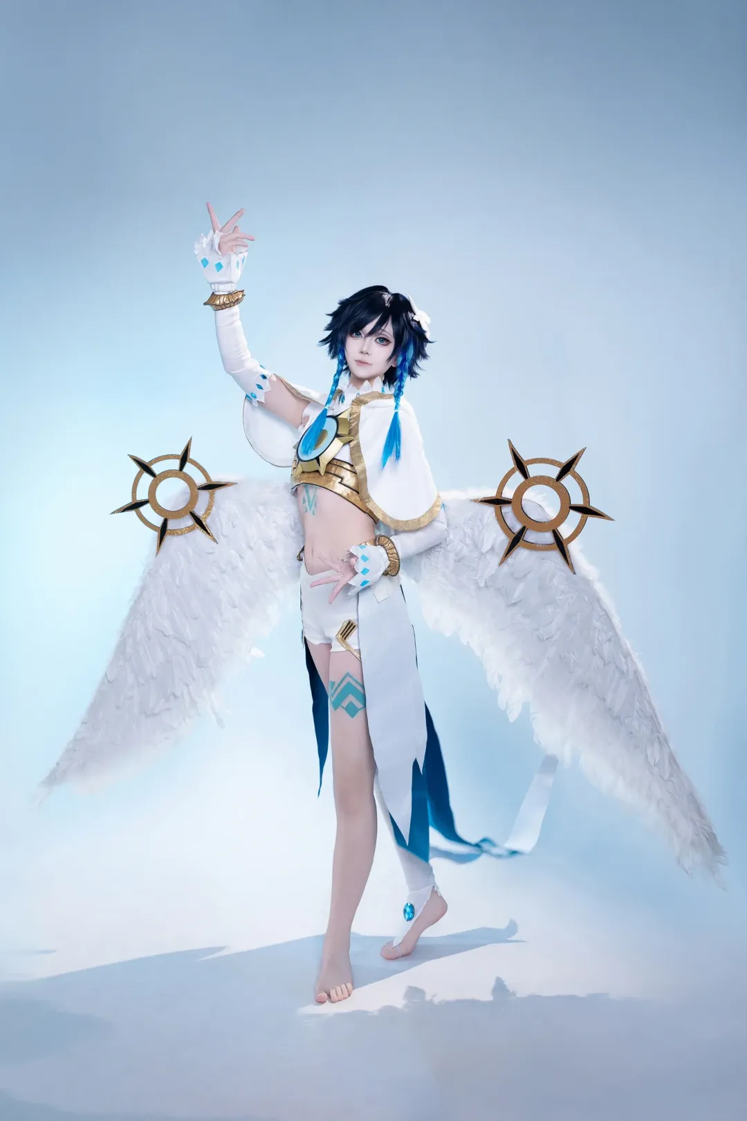 原神, 原神cosplay, 温迪cos, cos客片, 风神巴巴托斯 - 第1张