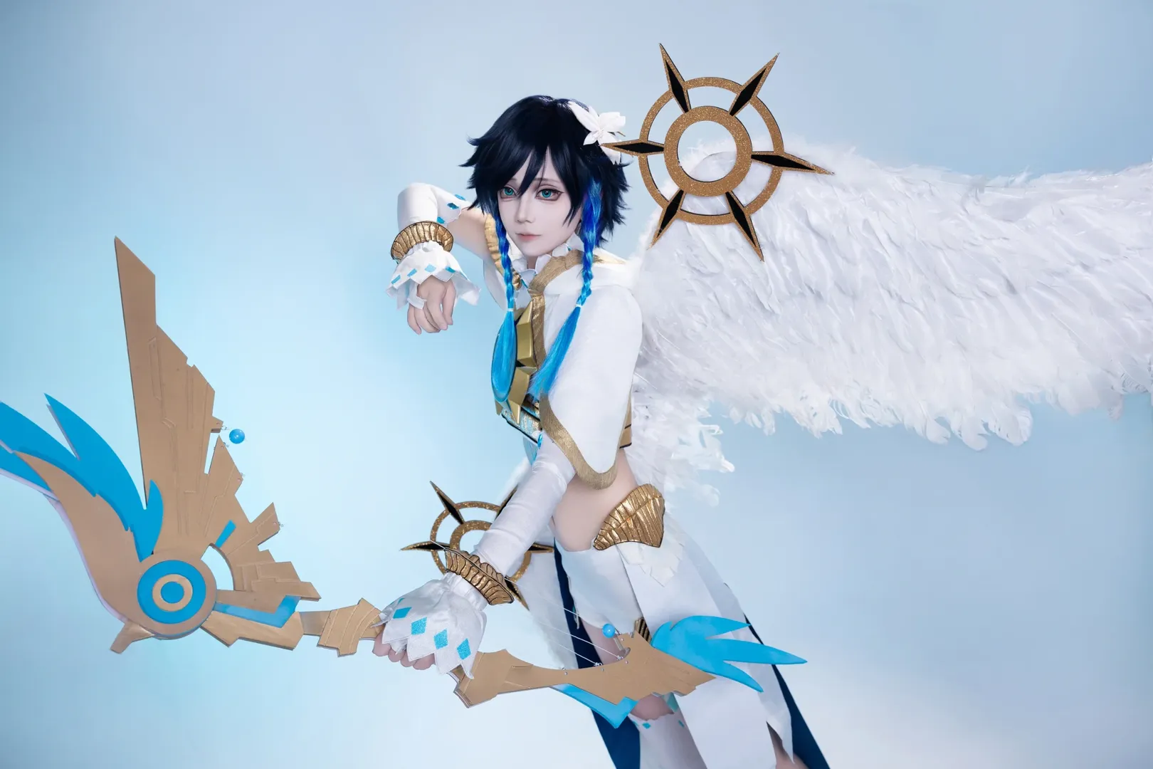 原神, 原神cosplay, 温迪cos, cos客片, 风神巴巴托斯 - 第2张
