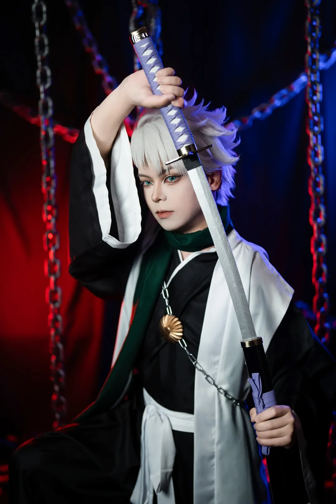 cosplay正片, 二次元写真, 和风人像, 日番谷冬狮郎cos, 死神