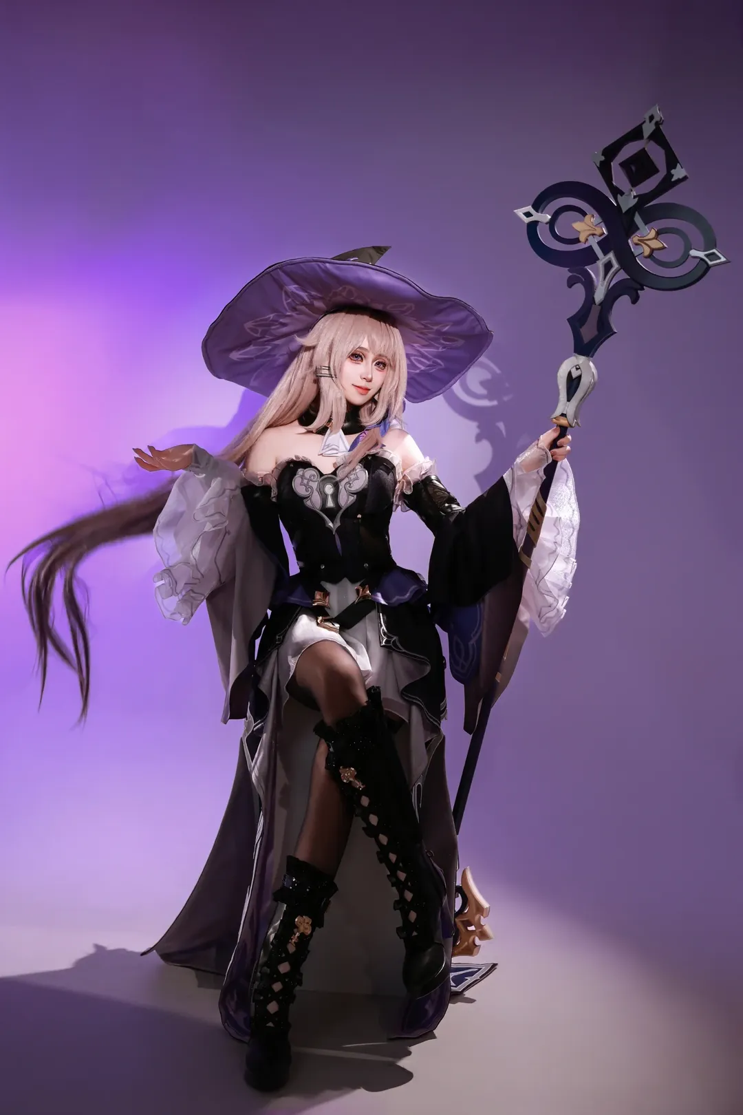 角色扮演, 大黑塔cos, 崩铁, cosplay摄影, 二次元穿搭 - 第2张