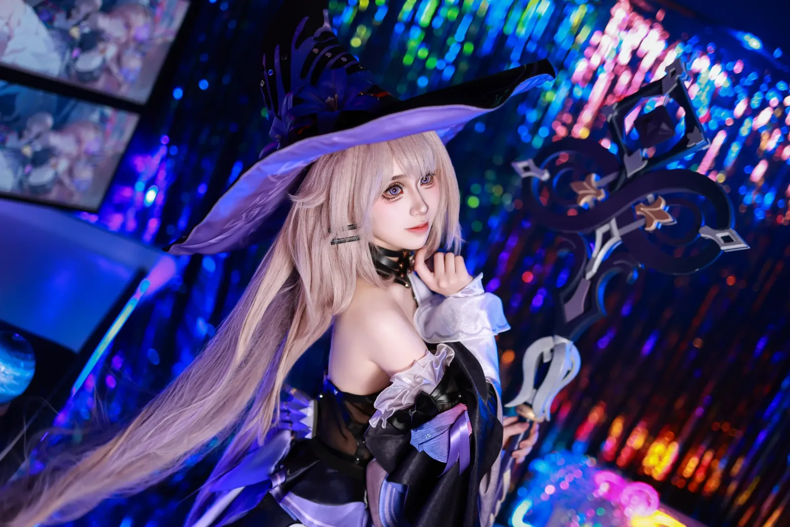 角色扮演, 大黑塔cos, 崩铁, cosplay摄影, 二次元穿搭 - 第3张