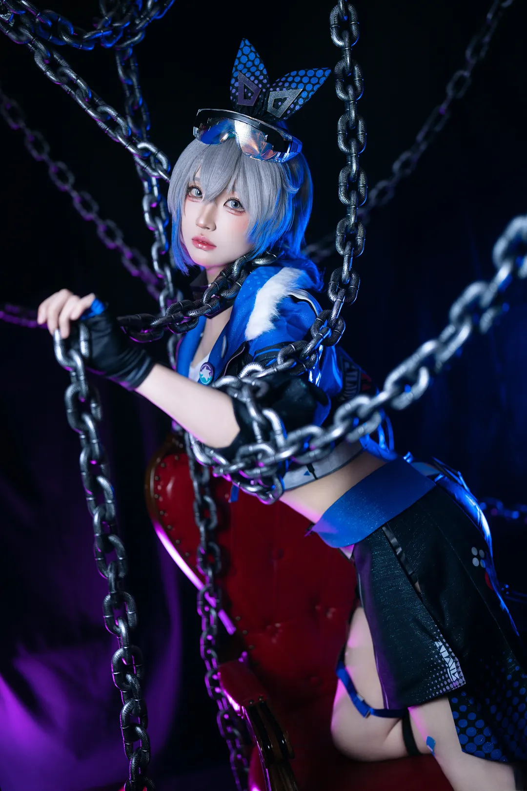 コスプレ, 二次元撮影, 崩壊：スターレイル, サイバーパンク, 銀狼 コスプレ - 1枚目