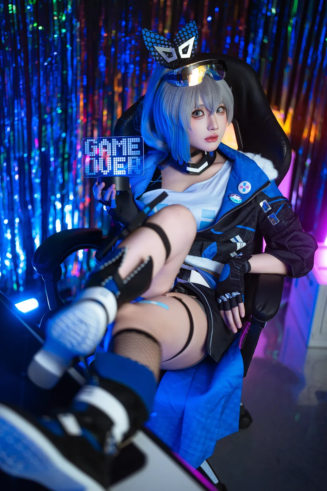 コスプレ, 二次元撮影, 崩壊：スターレイル, サイバーパンク, 銀狼 コスプレ - 3枚目