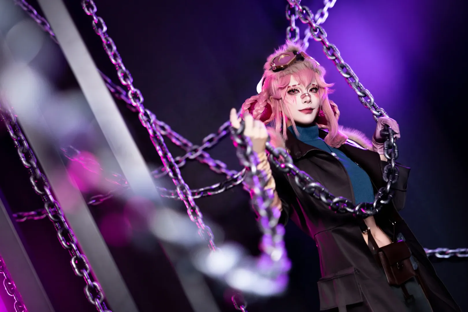 第五人格, 舞台摄影, cosplay正片, 拉拉队员cos, 工业风布景 - 第3张
