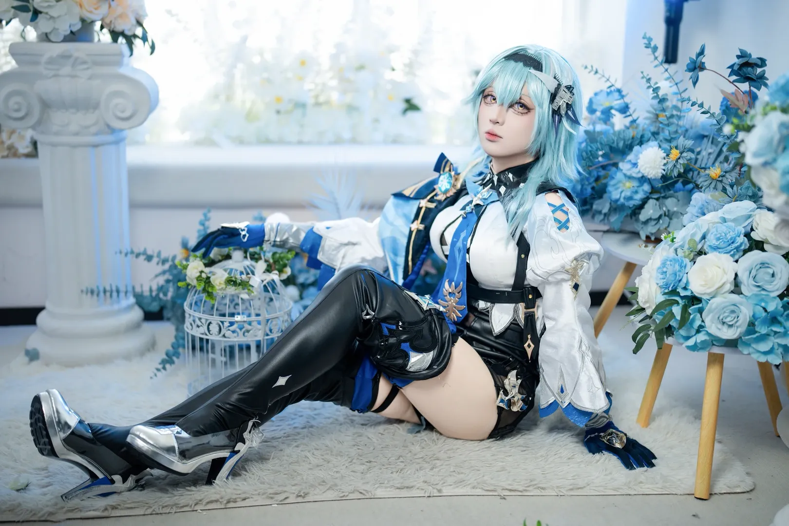 原神, cosplay, 二次元摄影, 优菈cos, 大剑道具 - 第3张
