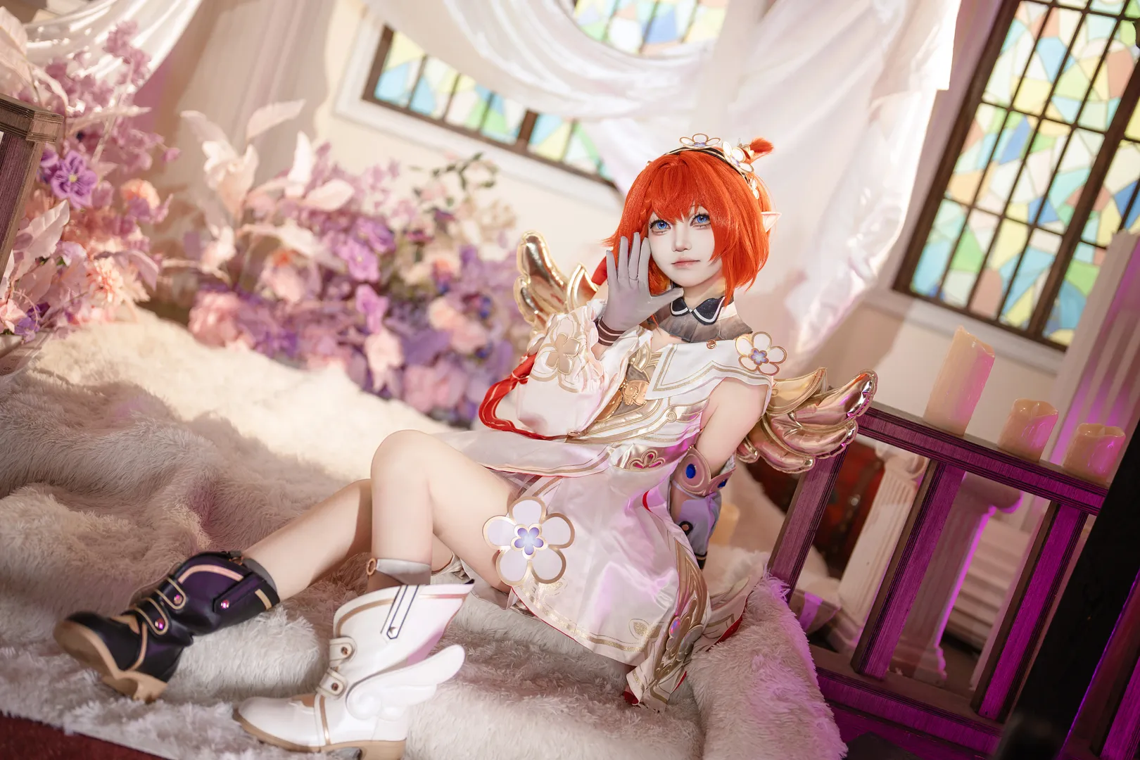 二次元少女, 崩坏星穹铁道, 缇宝cos, cosplay摄影, 精灵风妆造