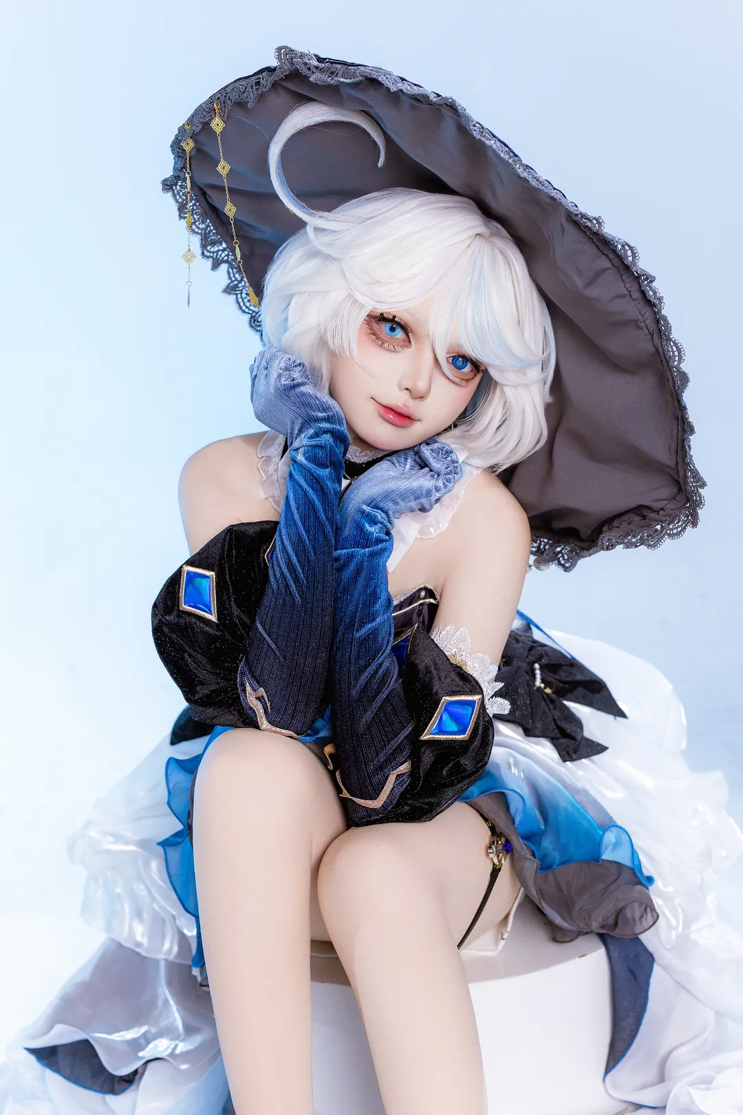 原神, 二次元少女, 芙宁娜cos, cosplay摄影, 深海来信 - 第3张