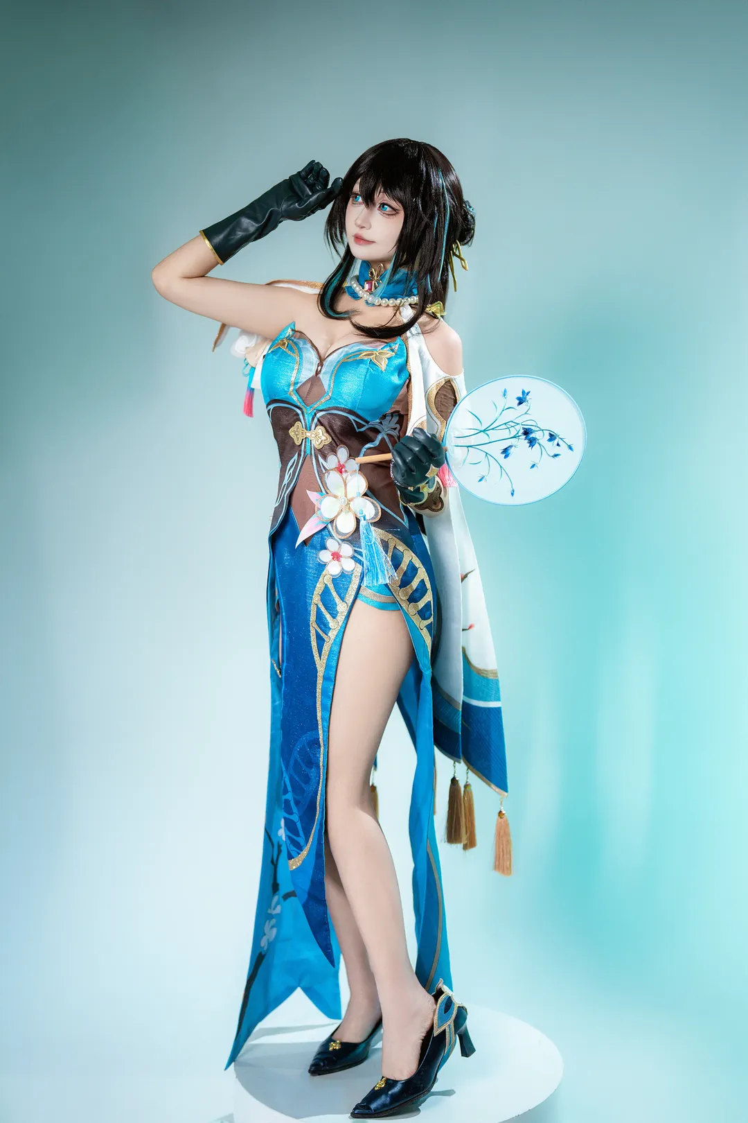 Honkai: Star Rail, Ruan Mei cosplay, Traditional Chinese style cosplay, Honkai: Star Rail cosplay, Xianzhou style