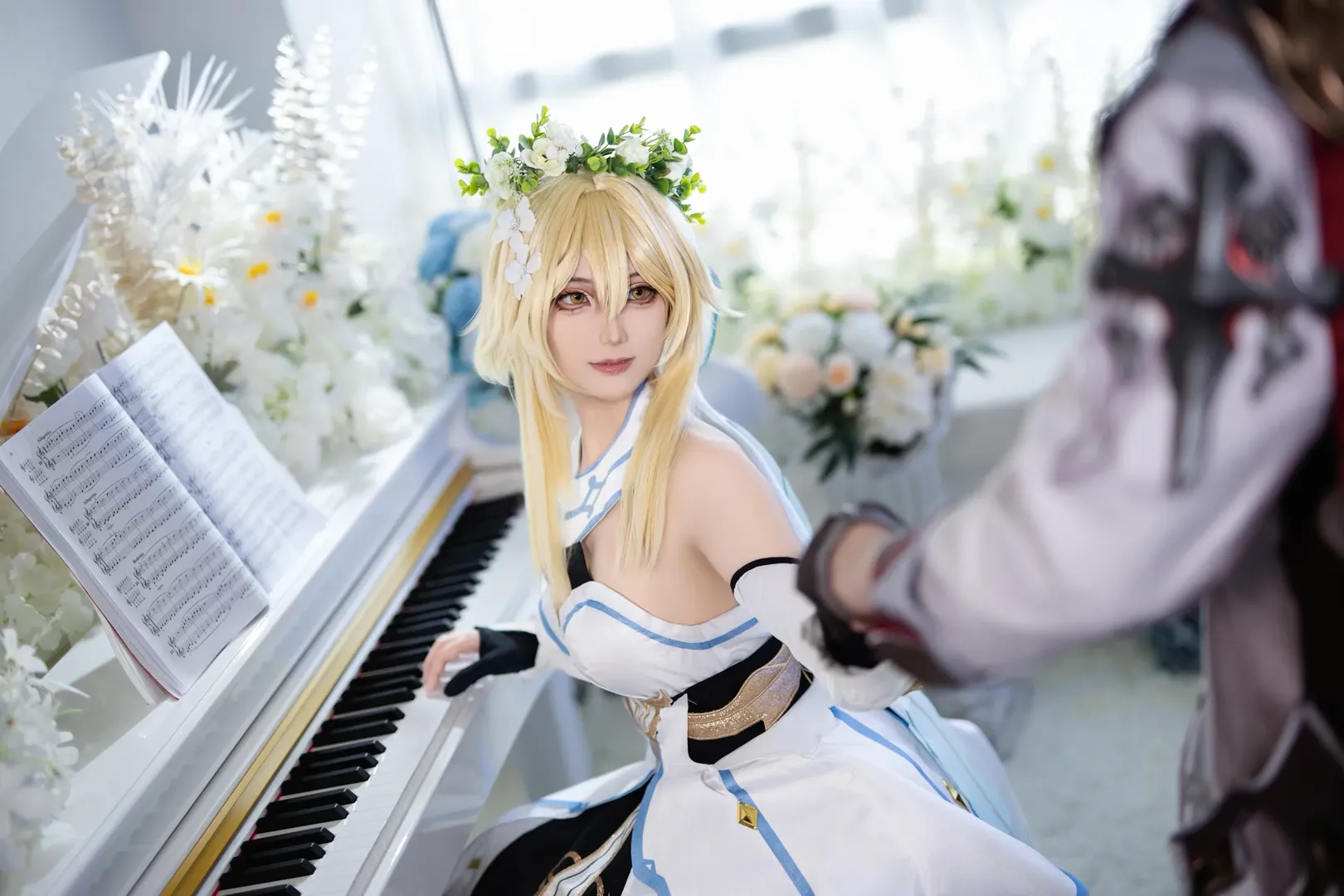 cosplay, 荧cos, 米游妙妙屋, 双人摄影, 达达利亚cos - 第1张