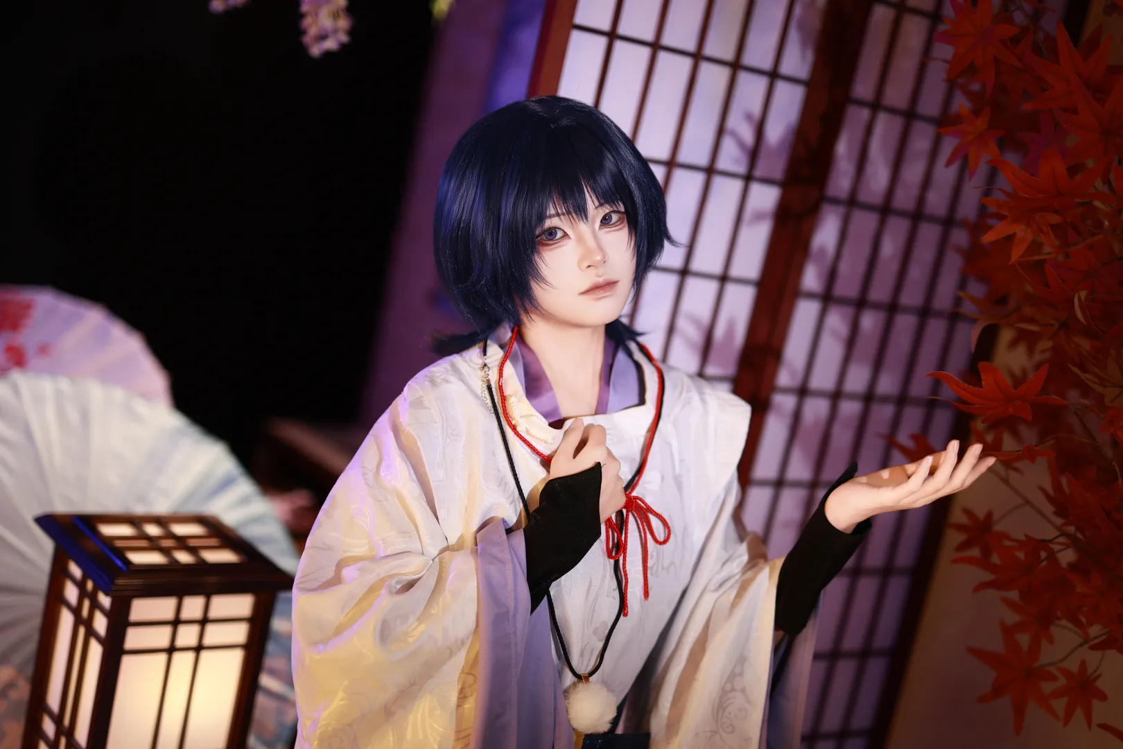 角色扮演, 原神, 散兵cos, cosplay摄影, 和风古风 - 第3张